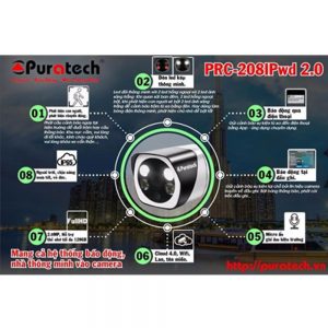 Camera IP Wifi Puratech PRC-208IPwd 2.0